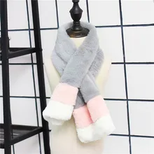 Модный трендовый детский осенне-зимний цветной шарф унисекс с помпонами, уличные детские повседневные однотонные простые теплые шарфы, аксессуары