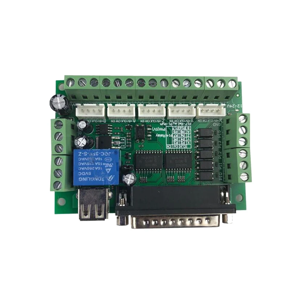 1pc 5 eixos cnc breakout placa interface