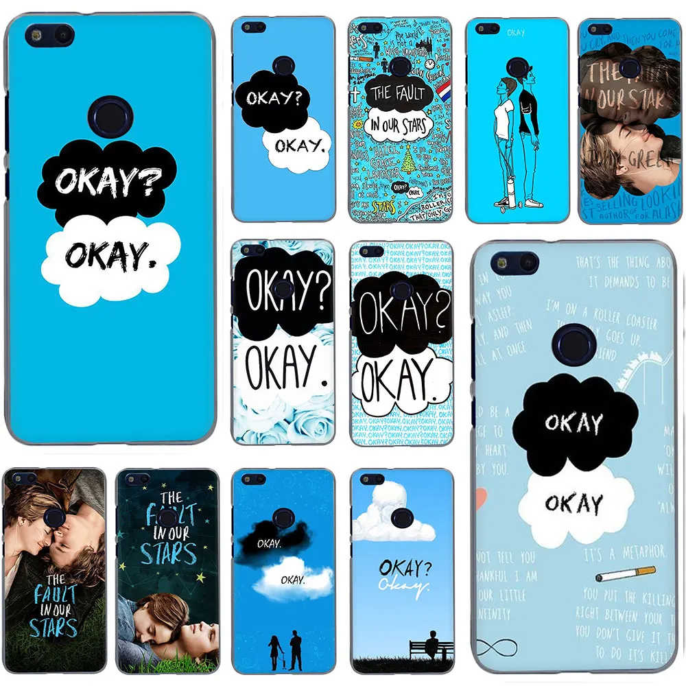 Жесткий чехол EWAU The Fault in Our Stars для телефона Huawei Honor note view 20S Play 6A 6C 7A 7C 7X 8A 8C 8X 9X 8 9 10 Lite