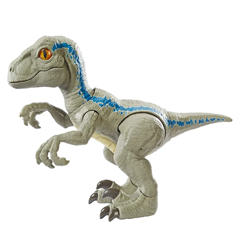 Mattel Juguete De Jurassic World Primal Pal Azul Con Efectos De Sonido De Accion Movil De Primavera Y Articulacion De Dinosaurio Gfd40 Figuras De Accion Aliexpress