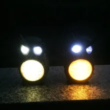 Модернизированный Солнечный полимерный лампа в форме Совы животных моделирующая лампа