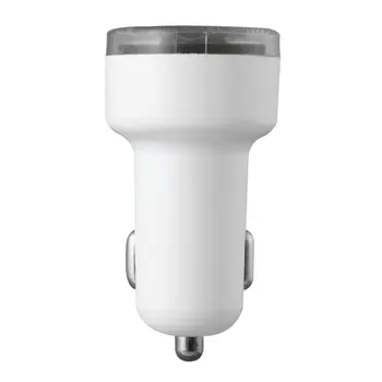 

Mini Dual Port USB Car Power Charger Adapter 12V 24V for iPad2 3 For iPhone4 4S For iPod MP3 Tablet for Samsung Drop Shipping