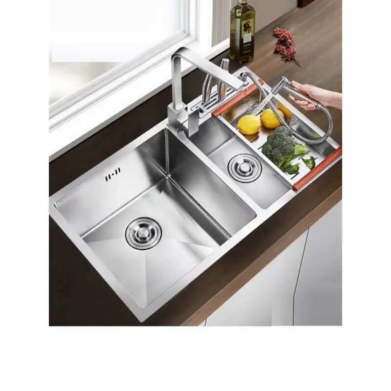 De Acero Inoxidable Tarjas Para Cocina Lavandino портативная нержавеющая сталь Куба Lavabo Fregadero Pia Cozinha кухонная раковина