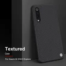 Нейлоновый Текстурированный чехол для смартфона Xiaomi Mi 9, Стильный чехол для мобильного телефона NILLKIN