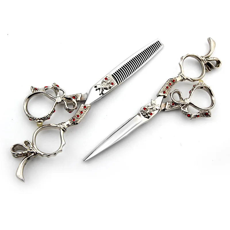 

Cold Month Top Grade Hairdressing Scissors Hair Stylist Only Hairdressing Scissors Straight Snips Thinning Scissors Bangs Thinni