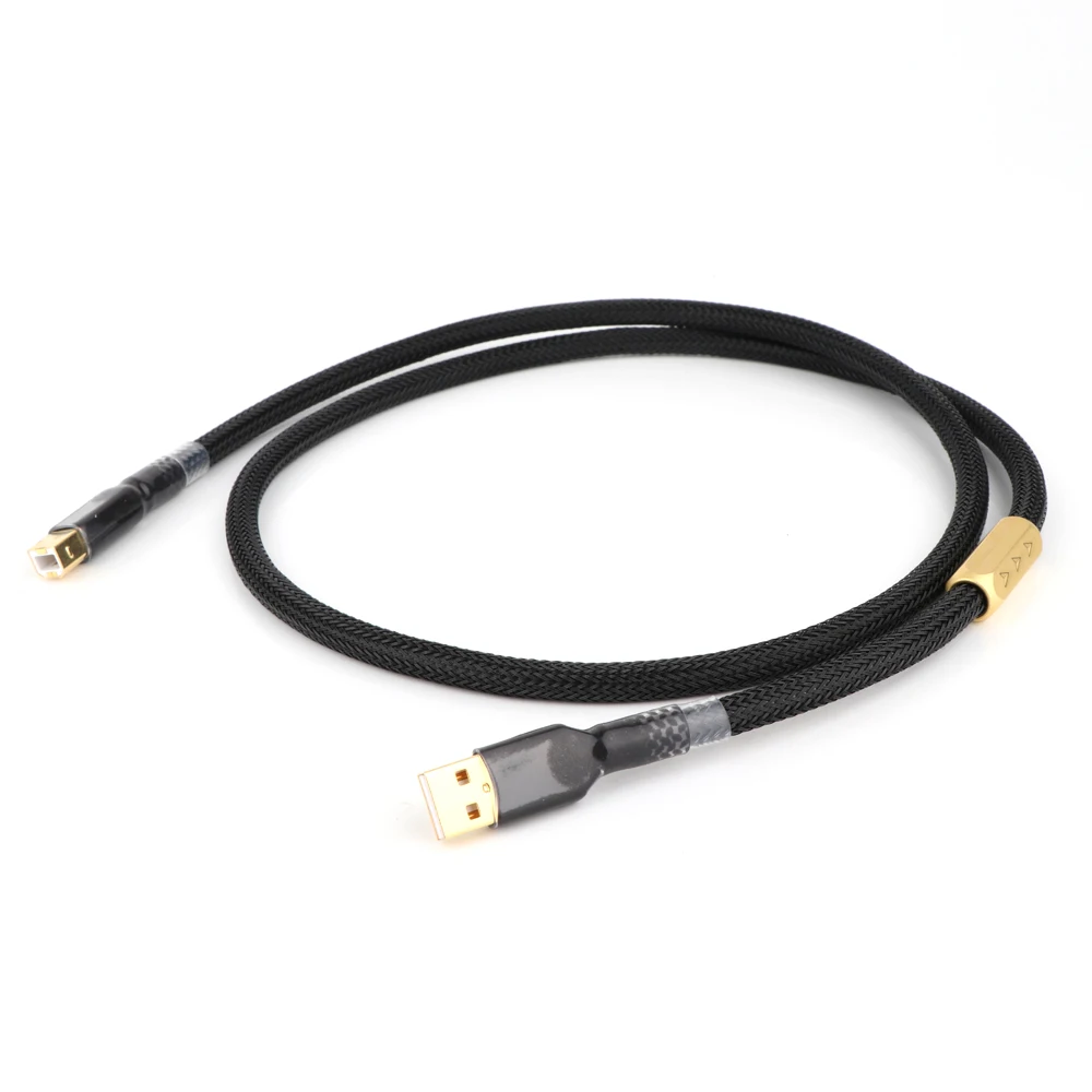 5N OCC Чистая медь ЦАП USB 2 0 кабель декодер звука провод передачи данных с