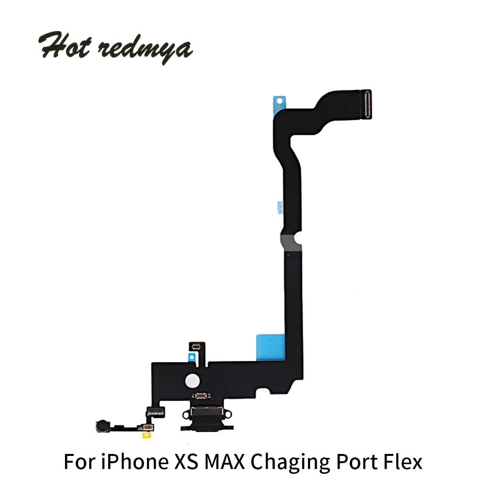charging Port Dock USB Connector For iPhone XS MAX Charger Flex Headphone Audio Jack Microphone Flex cable Replacement Parts