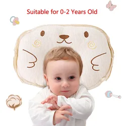 Oreiller en forme de tête organique pour nouveau né/bébé, soutien Anti roulis pour bébé 