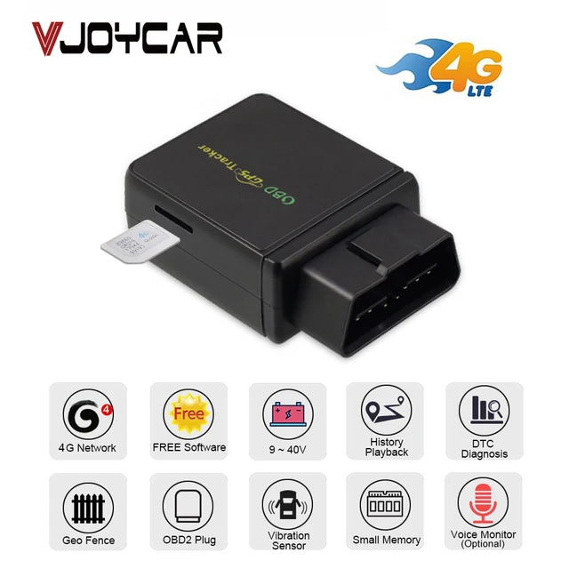 $US $66.99 GPS Tracker Car OBD Locator Rear 3G 4G 2G OBDii Diagnostic Tool DTC Code Voice Monitor Vibration Al
