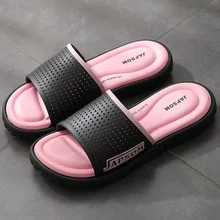 Лидер продаж года; летние шлепанцы для ванной; домашняя обувь для мужчин и женщин; модные сандалии на плоской подошве; высокое качество; JXX77