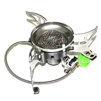 

BRS-15 Super Windproof Split Camping Picnic Cooker Gas Stove Auto Ignition Infrared Heating Roasting Energy Saving And High Fire