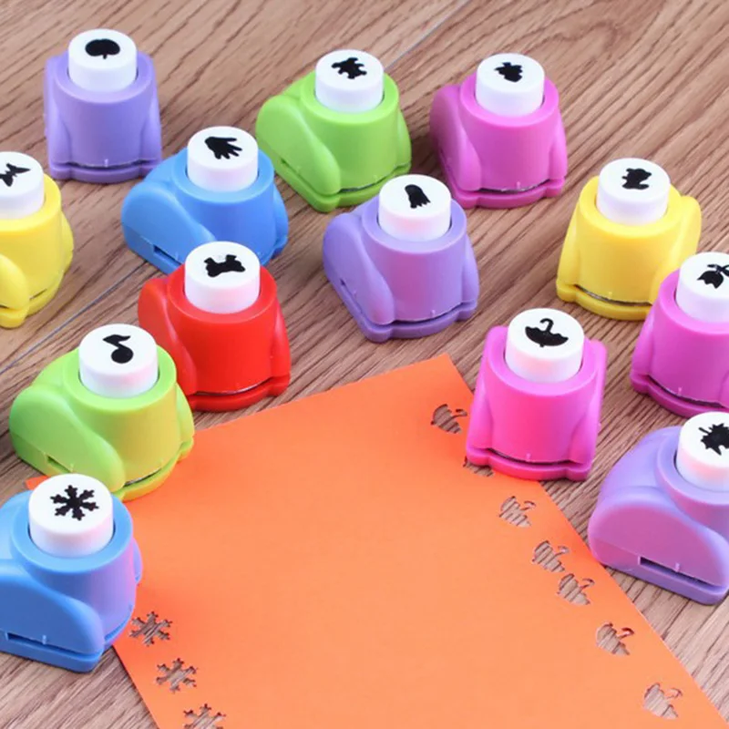 Bajo costo Mini perforador de agujeros para álbum de recortes para niños, perforador de etiquetas artesanal, máquina de grabado hecho a mano, escuela, oficina, suministros de Arte de papelería, 1 Uds. 3BjOyqenB