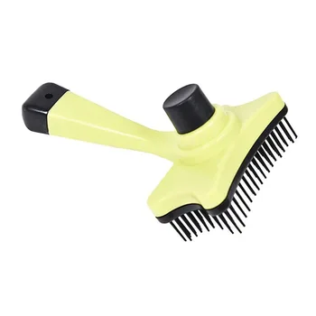 

Pet Automatic Multi-functional Plastic Comb For Dogs Cats Pet Anti-hair removal Brush One Button Control Dog Electric Grooming