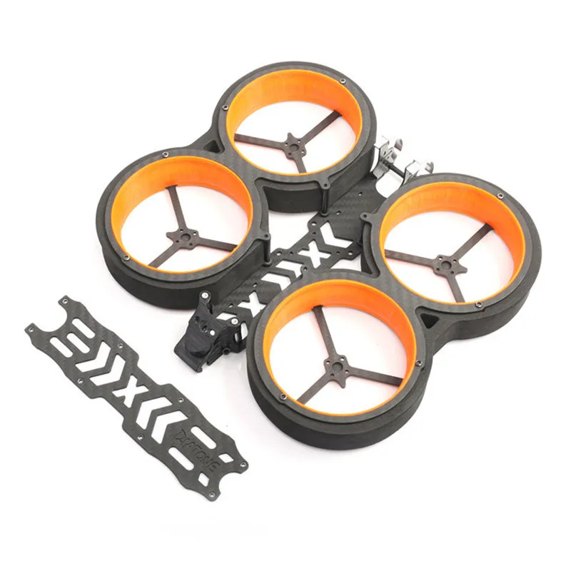 Diatone MX-C Taycan CineWhoop рамка 158mnm 3 дюйма FPV Whoop комплект из углеродного волокна для рамы для RC FPV гоночный Дрон многороторный