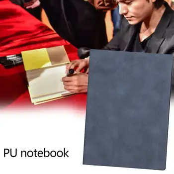 

Soft PU Leather Notebook Writing Journal A5 Portable Notebook Home Daily Office Business Travel Notepad