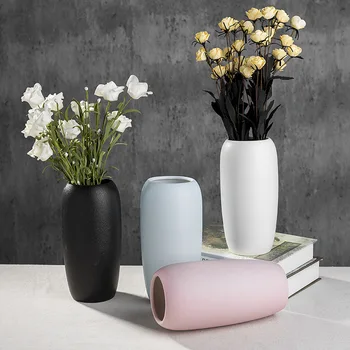 

Simple retro ceramic vase living room creative European vase decoration bedroom flower arrangement artifact home decorations