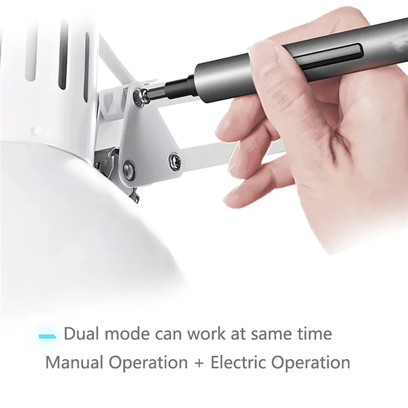 Wowstick модернизированная электрическая отвертка 1F+ 64 в 1 беспроводная литий-ионная Зарядка светодиодный S2 шуруповерт из алюминиевого сплава