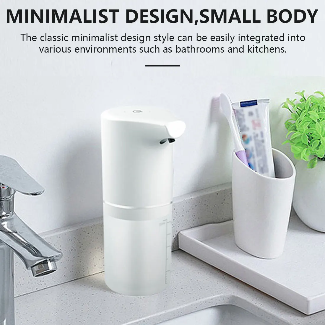

Automatic Foam Soap Dispenser Smart Sensor Liquid Soap Dispenser Intelligent Induction Foam Dispenser 350ml