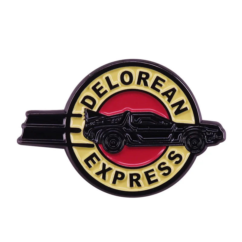 

DZ167 Back To The Future Enamel Pins Badge Brooch Backpack Bag Collar Lapel Collection Jewelry Fans Gifts