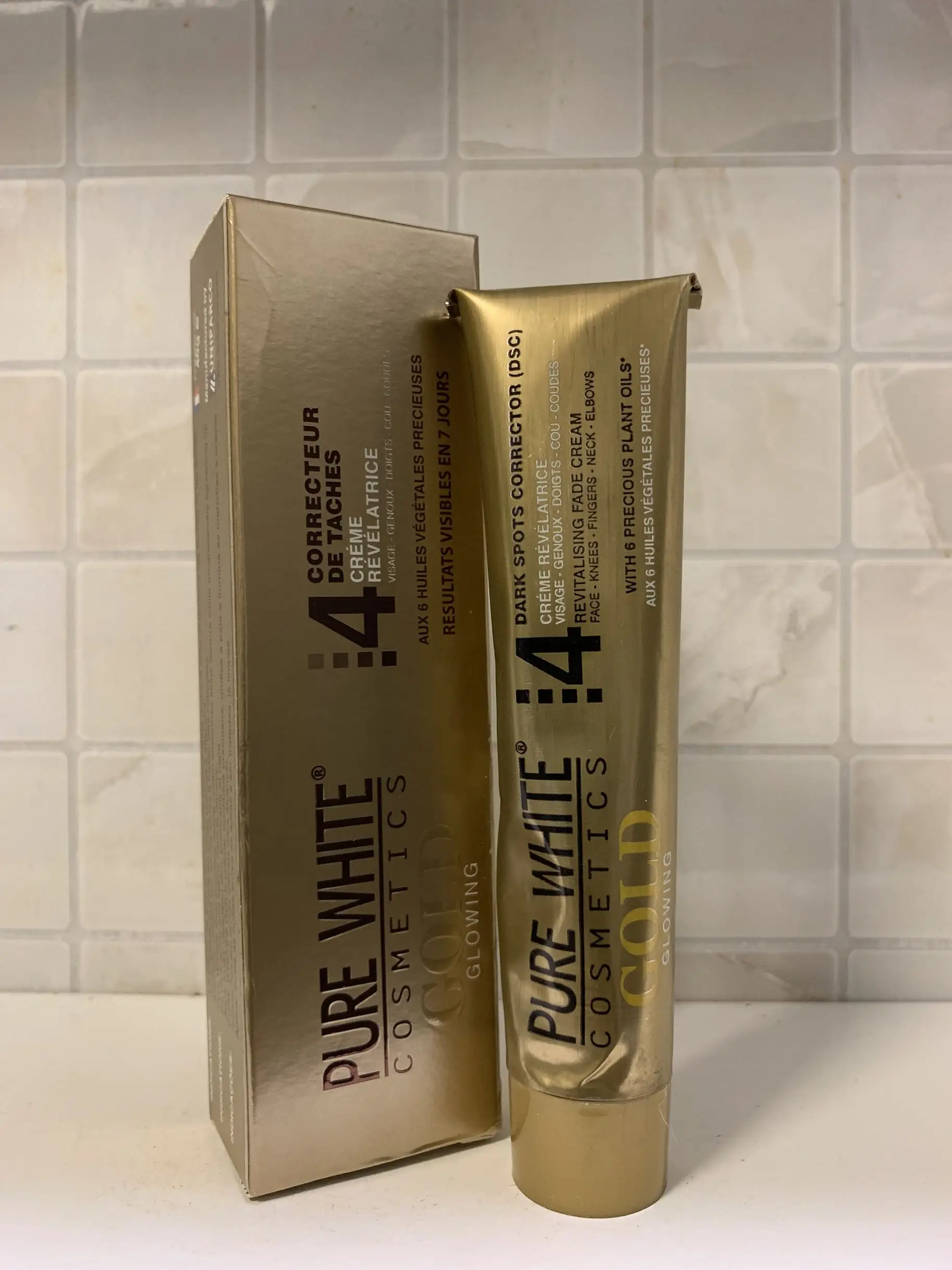 golden glow face cream