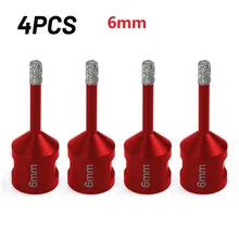 

Ceramic Brazing Drill Drill Bits Granite Tile 6mm 2021 High Quality Red