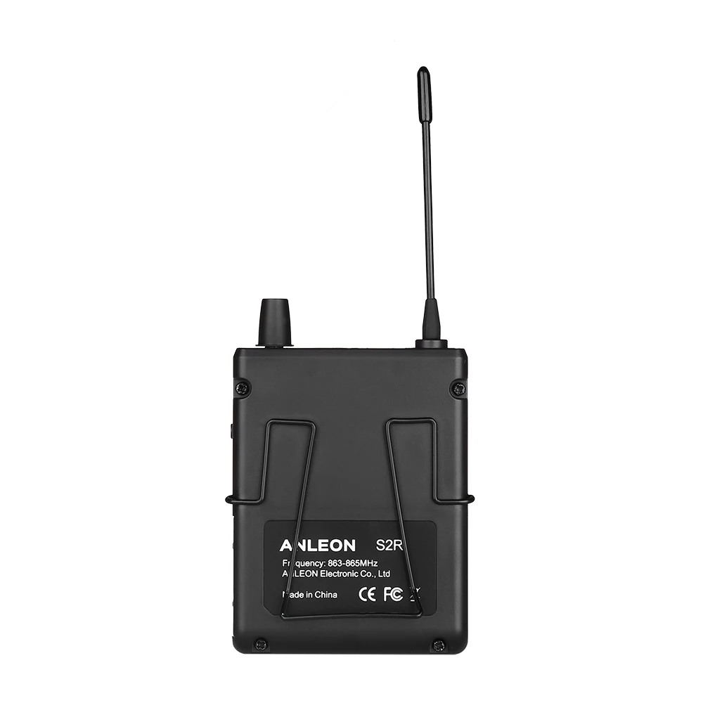 ANLEON S2 UHF стерео беспроводной монитор система 4 частоты 100-240 в профессиональный цифровой сценический внутриканальный монитор система