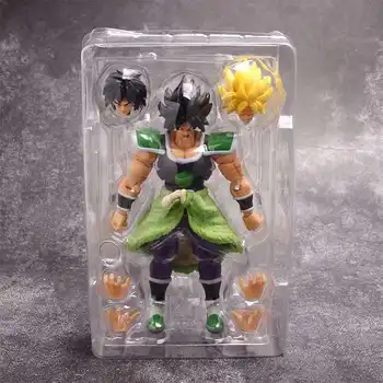 

SHF Dragon Ball Z Super Saiyan Broly Articulated Figure Collection Model Toy