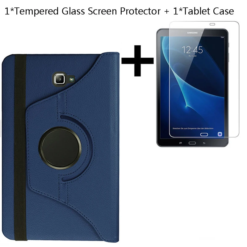 Модный чехол для планшета для женщин и мужчин, Аксессуары для samsung Galaxy Tab A A6 10,1 SM-T580 T580N T585 T585C, Роскошный чехол для планшета - Цвет: BlueTP