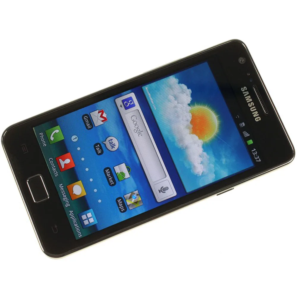 Оригинальный Samsung Galaxy S2 i9100 мобильный телефон 3G Wifi 8MP разблокированный Android|1gb