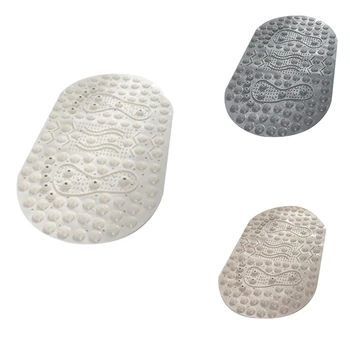 

Toilet Bathroom Non-Slip Mat Household Bathroom Grind Stone Floor Mat Shower Room Massage Foot Mat