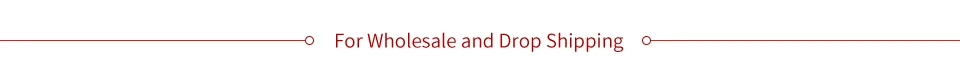 For Wholesale and Drop Shipping