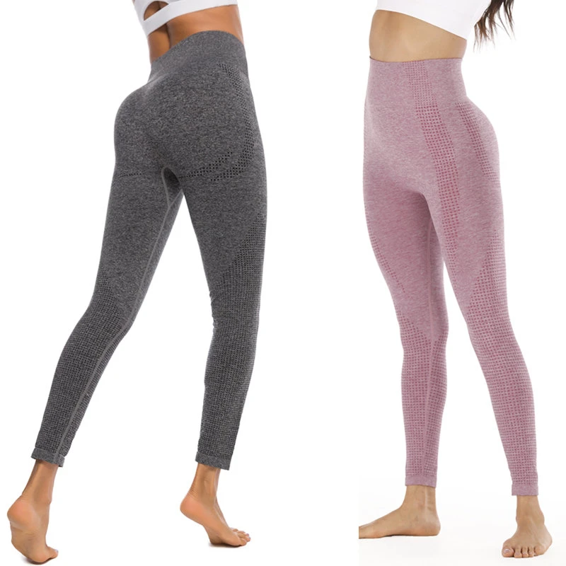 

Sports Pants Gym Leggings Women High Waist Workout Tight Female Hip Up Breathable Seamless Leggings Women Yoga Pants For Fitness