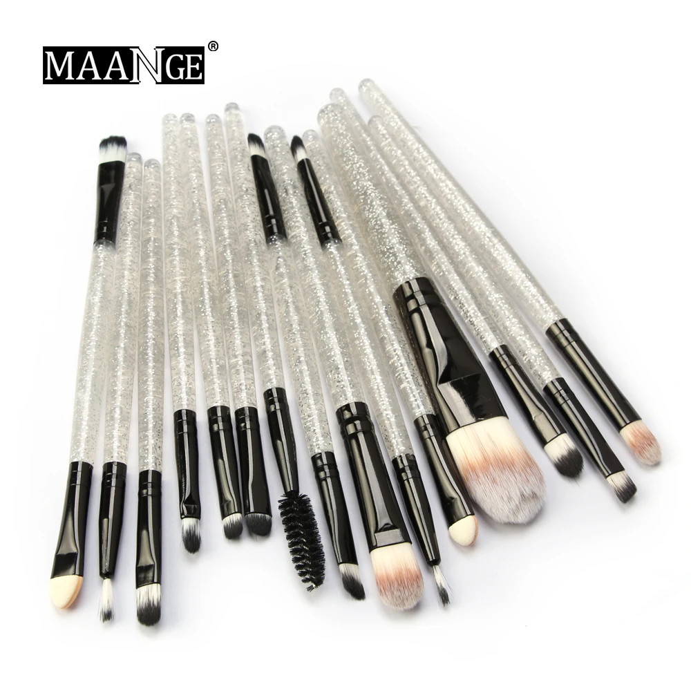 

15Pcs Professional Makeup Brushes Set Powder Foundation Eyeshadow Make Up Brushes Cosmetics Soft Blending Brush Cosmetic Tools