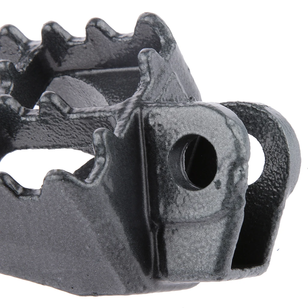 2x Wide MX Foot Pegs Pedals Rests For Kawasaki KLX400 03-07 DRZ400 00-07