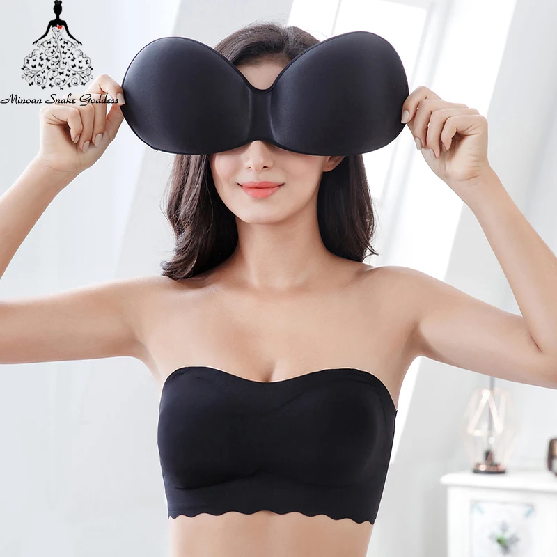 

Seamless Bras For Women Bralette Invisible Strapless Bra Push Up Brassiere BH Plus Size Underwear M-7XL Soutien Gorge Femme