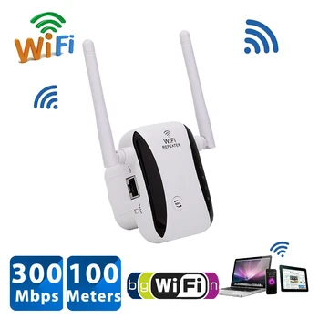 

2.4GHz Wireless WiFi Repeater Wifi Extender 300Mbps WiFi Amplifier WiFi Booster Long Range Repeater Wi-fi Repeater Dual Mode