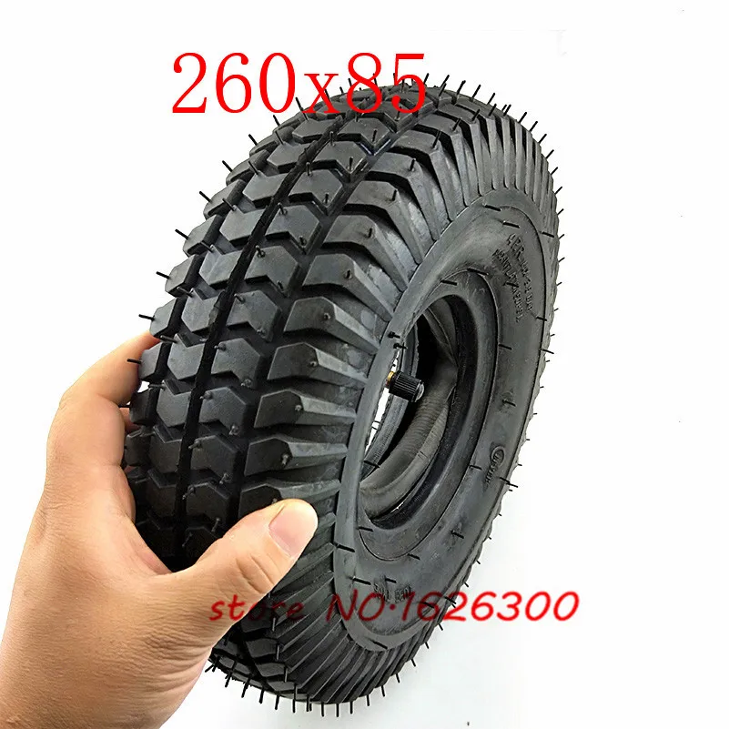 Шина 260x85 и внутренняя труба 3 00 4 (10x3 дюйма 260*85) Knobby Scooter ATV шины для картинга
