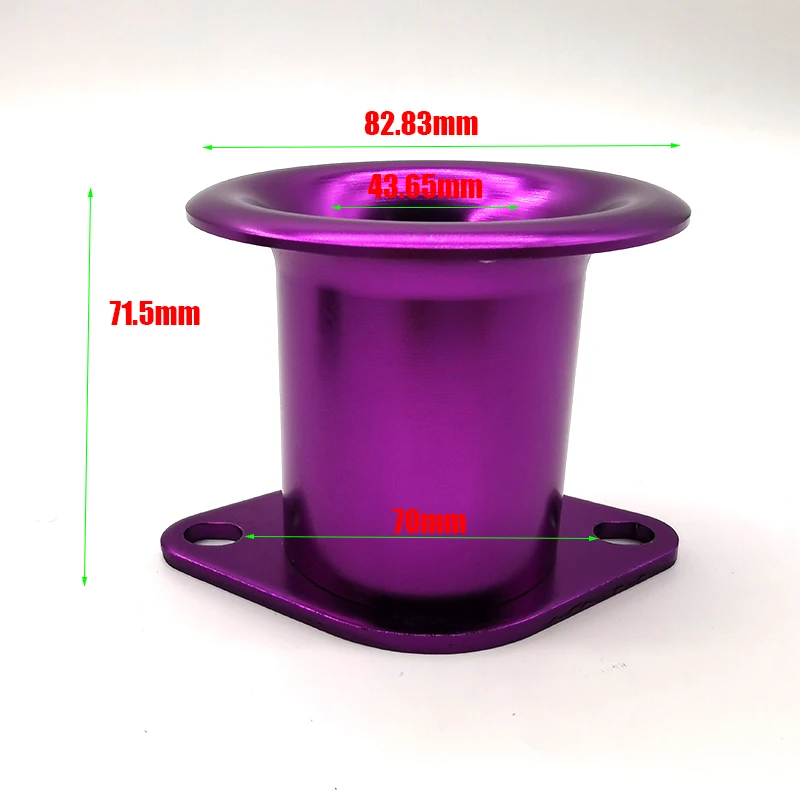 Najtaniej Dla AE86 dla Corolla GTS prędkość stosu 20V 4AG ITB ITBs trąbka pneumatyczna lejek srebrny EK #