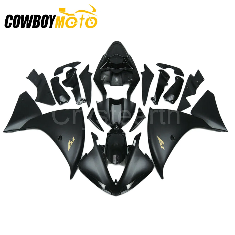 Мотоцикл Полный обтекатели комплект всего тела комплект для Yamaha YZF 1000 R1 YZFR1 YZF-R1 2009 2010 2011 2012 YZF1000 09-12