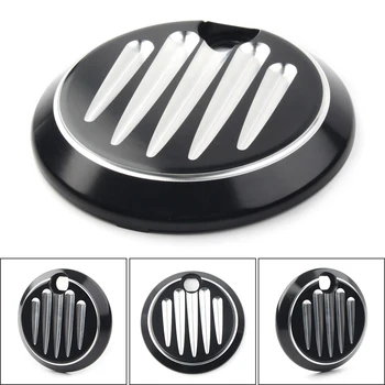 

Shallow Cut Fuel Tank Console Door Cover Cap For Harley Touring 1992-2007 CNC Aluminum Motorcycle Accessories Black