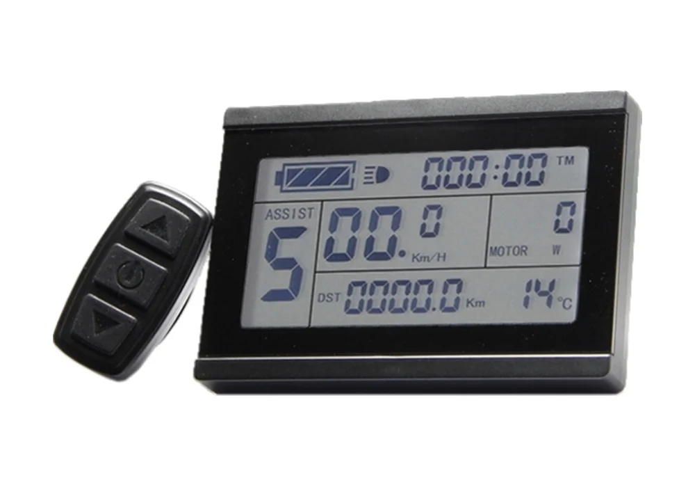K-LCD3 Акция Новое поступление комплект для переоборудования электрического велосипеда система для 48v500w/750W Мотор Ступицы - Цвет: K-LCD3