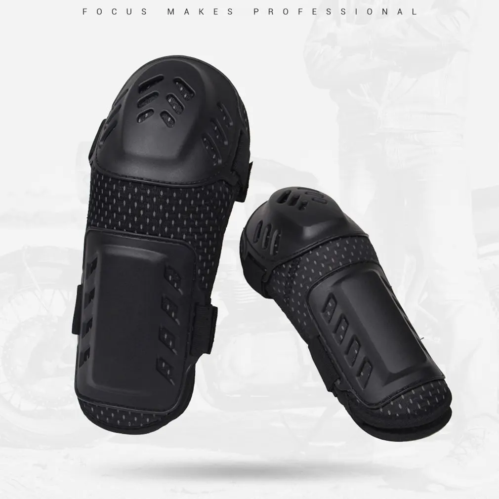 Мотоциклетные Наколенники Защита колен для мотокросса защита мото наколенник Защитное снаряжение мотоцикл Ridng колено черный