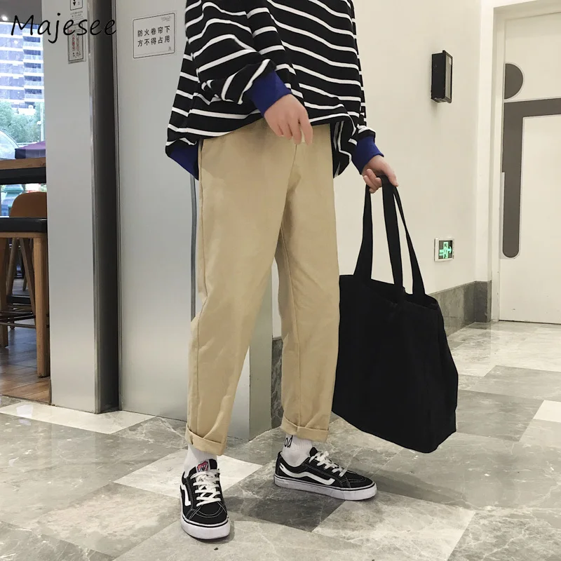 Pants Men 2020 Solid Simple All-match Korean Style Pockets Straight Cargo Pant Mens Large Size Leisure Daily Students Trousers Pants Men 2020 Solid Simple All-match Korean Style Pockets Straight Cargo Pant Mens Large Size Leisure Daily Students Trousers