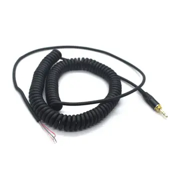 

Spring Coiled Repair DJ Cord Cable Replacement for ATH-M50 ATH-M50s SONY MDR-7506 7509 V6 V600 V700 V900 7506 Headphones