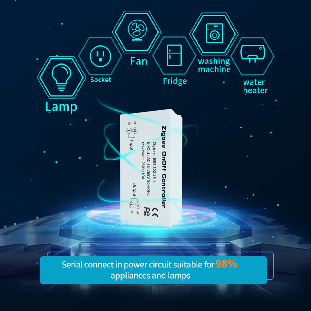 Регулятор Zigbee On/Off ler S mart переключатель с дистанционным управлением через