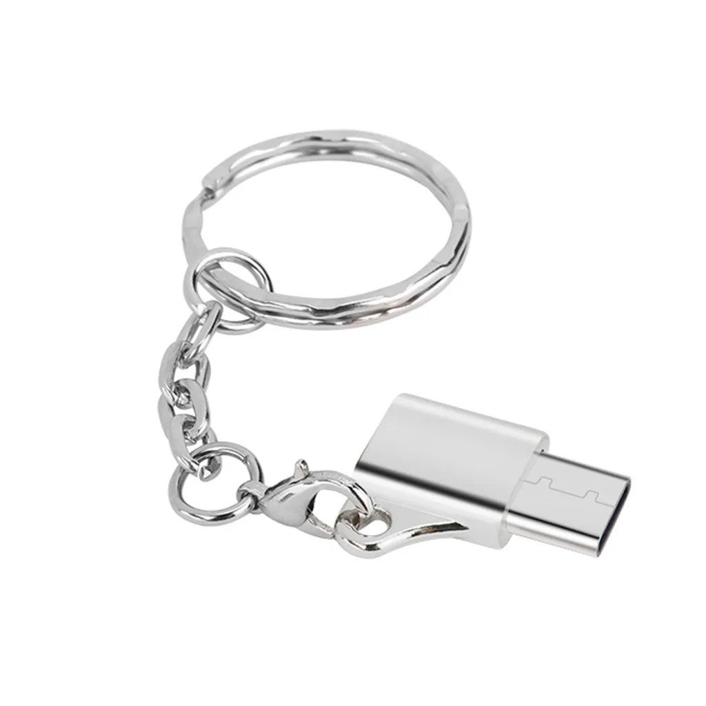 Type C к USB данных Мини Портативный зарядный адаптер конвертер для Samsung Galaxy S10/S9 plus