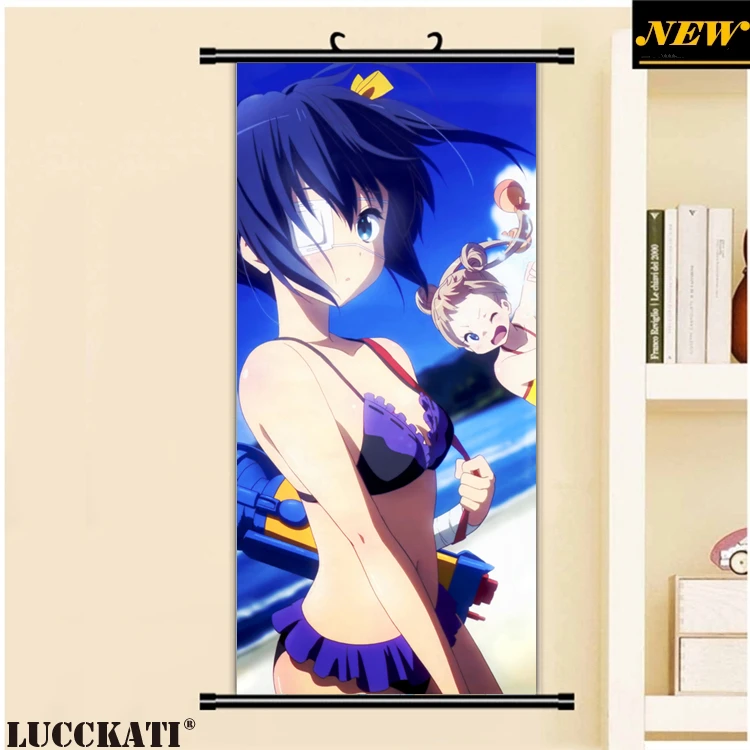 12 bikini chuunibyou_demo_koi_ga_shitai! cleavage dekomori_sanae eyepatch ikeda_kazumi nibutani_shinka swimsuits takanashi_rikka tsuyuri_kumin_副本 (2)