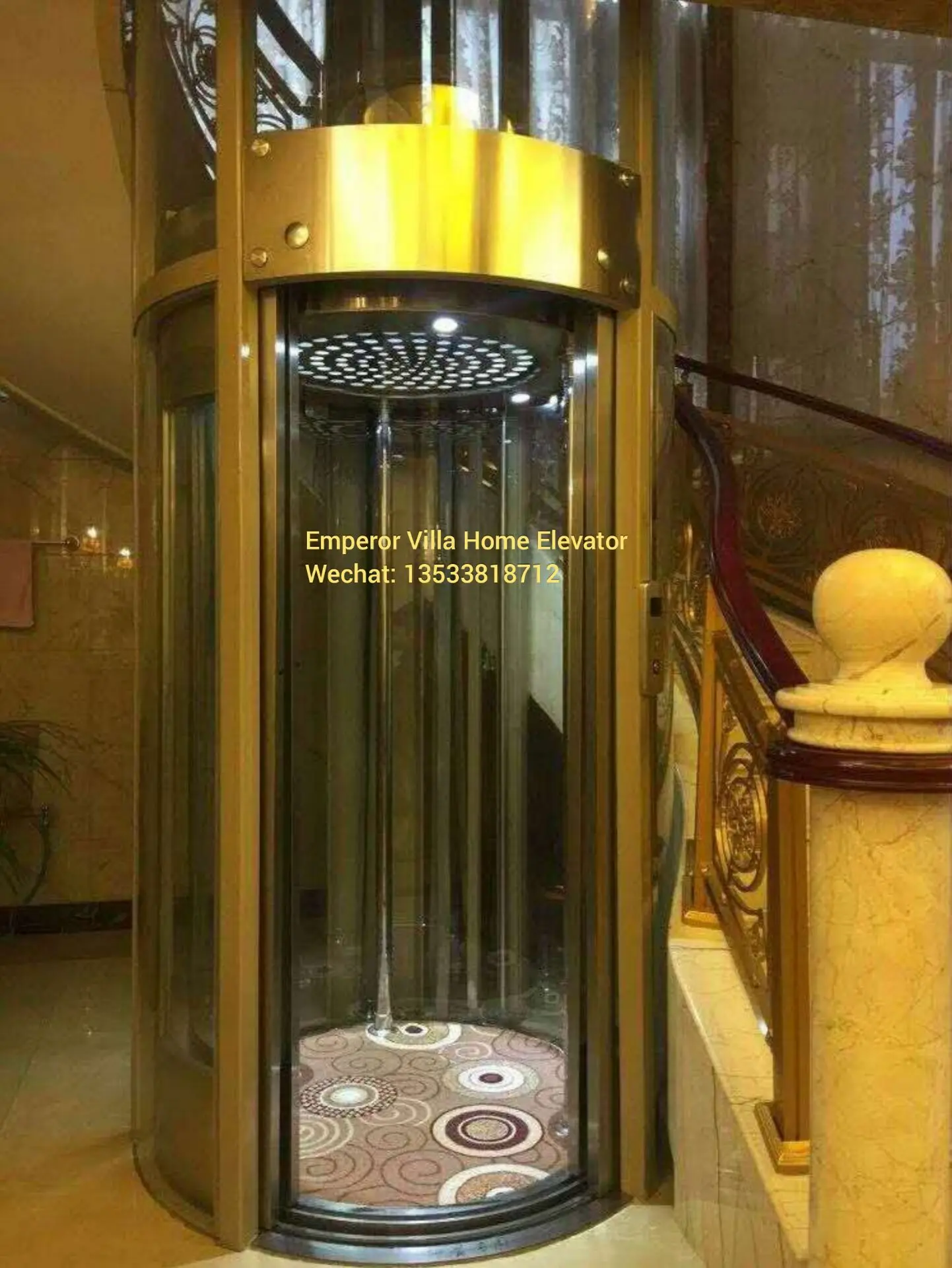 outside elevator for home on Traction Panoramic View Circular Elevator Lift Villa Home Small Elevator Lift Machine Room Lift Lifting Tools Accessories Aliexpress