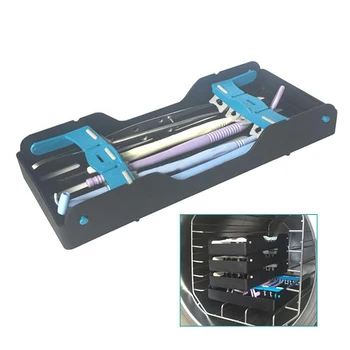 

Dental Plastic Sterilization Rack Surgical Instrument Sterilization Box Disinfection Box Dentist Tools