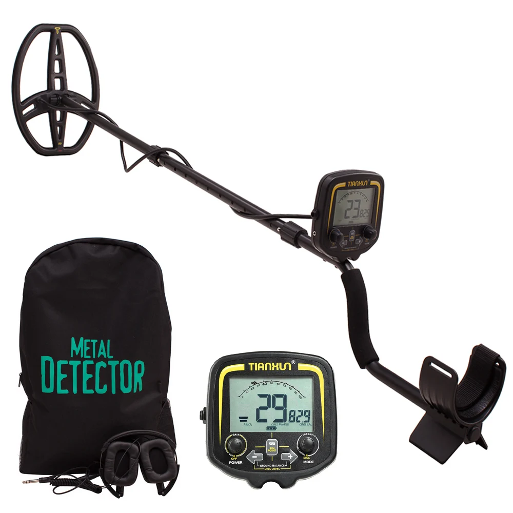 TX850 Professional Metal Detector Underground Depth Scanner Search Finder Gold Treasure Hunter Detecting Pinpointer